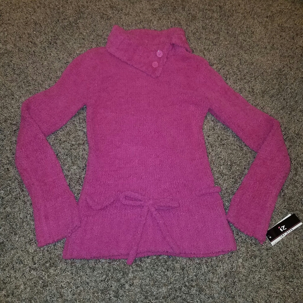 NWT Fluffy Pink Sweater